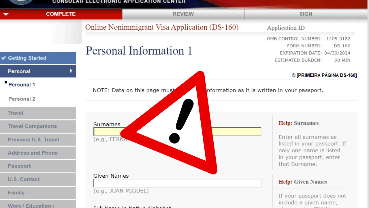 Imagem ilustrativa para o artigo Visto Americano - O lado oculto do DS-160 da Now Vistos